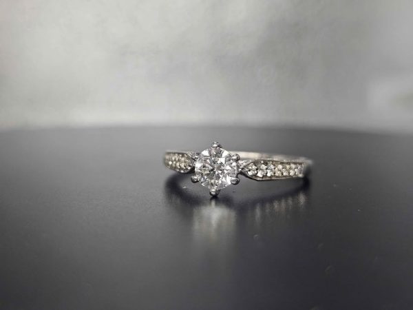 Valuated Ladies 18ct White Gold Diamond Ring - HL7886 - Image 7