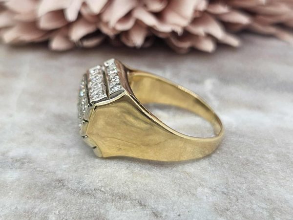 Valuated Ladies 18ct Yellow and White Gold Diamond Ring (6.80gms) - HL16171 - Image 9