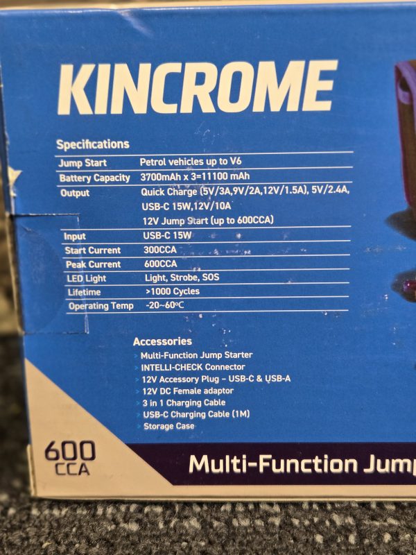 Kincrome Multi-Function Jump Starter - LG25534 - Image 5