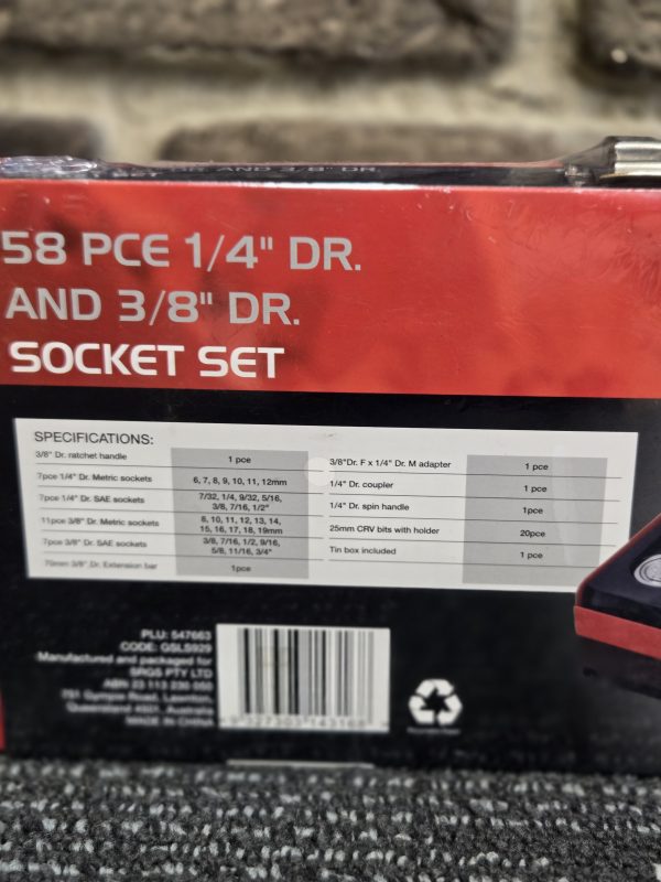 SCA Socket Set - LG26250 - Image 5