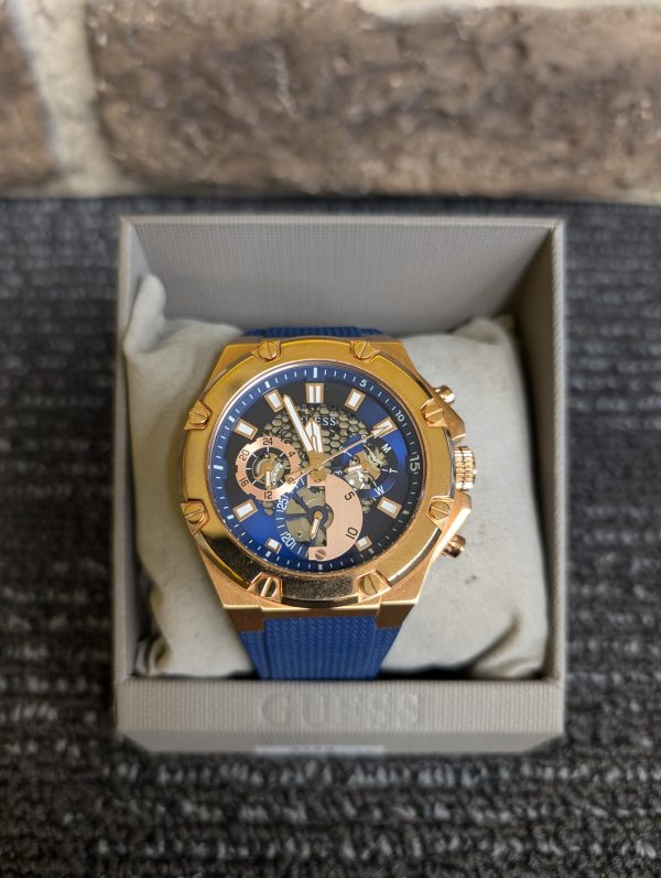 Rose Gold Tone Mens Guess Watch - 25720 - Image 2