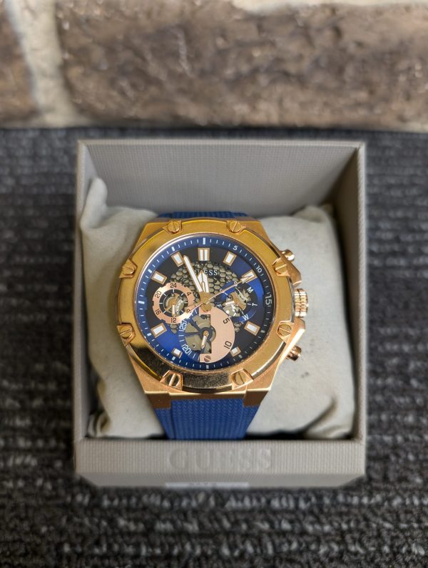 Rose Gold Tone Mens Guess Watch - 25720 - Image 7