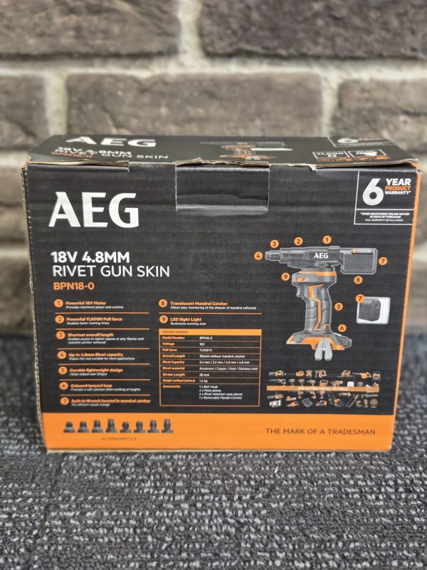 AEG Rivet Gun - 25722 - Image 6