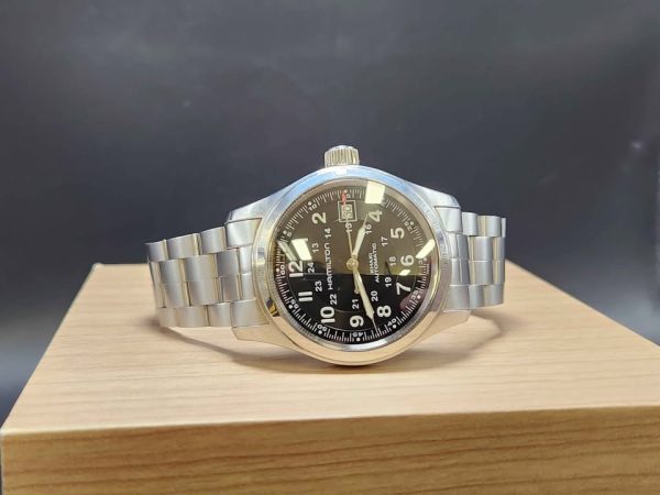 Hamilton 38mm Khaki Field Automatic Watch - HL25323 - Image 8