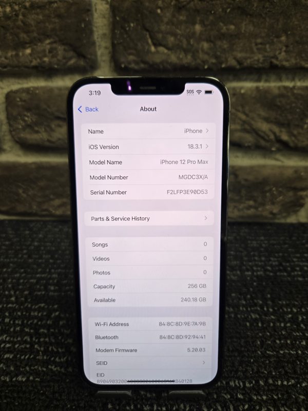 Apple iPhone 12 Pro Max (256GB) - 24898 - Image 12