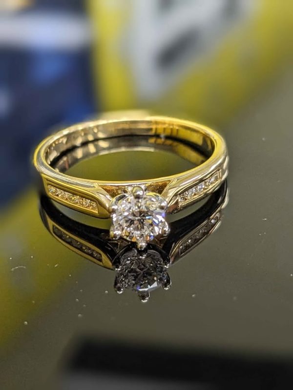18ct Yellow Gold & Diamond Ring 0.50ct TDW - Image 13