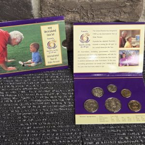 INTERNATIOANL YEAR OF OLDER PERSONS COIN COLLECTION - LG27348