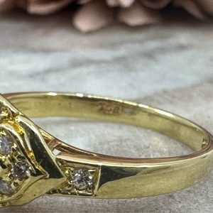 Ladies Valuated 18ct Yellow Gold Ruby Ring (2.4gms) - HL20727