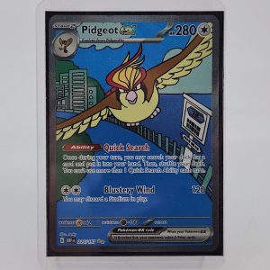 NM Pokemon Card Pidgeot EX Full Art Obsidian Flames - HL25785-6