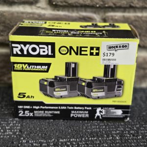 RYOBI DUAL BATTERY PACK - LG27180