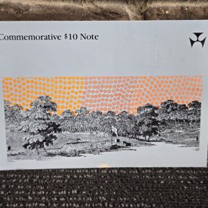 COMMEMORATIVE 1998 $10 NOTE - LG27344