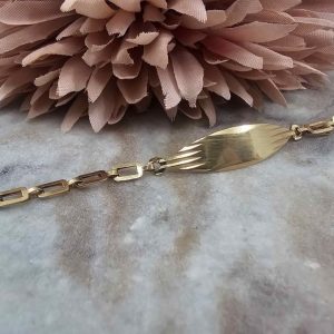 LAST CHANCE! Unisex 14ct Yellow Gold ID Bracelet (2.7gms) - HL21668