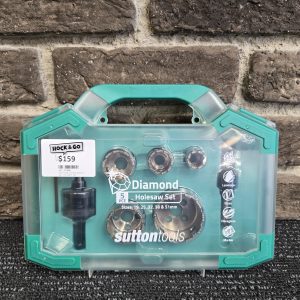 Sutton tools 5 PCE Diamond Holesaw Set - LG27949