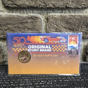 Hot Wheels 50 Years the Original Stunt Brand $1 Coin - LG28359