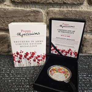 Poppy Impressions Brothers in Arms Limited Edition Medallion - LG28147