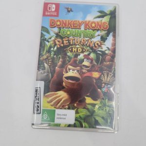 Donkey Kong Country Returns HD Nintendo Switch Game - HL28405