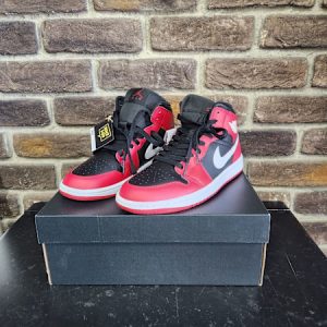 Nike Air Jordan 1 Mid Gym Red Sneakers - HL28310