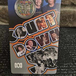 2024 50C 50TH ANNIVERSARY OF COUNTDOWN COLOURED COIN - LG28157-7