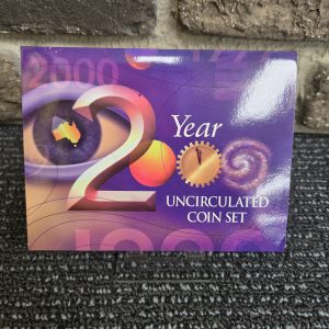 2000 ROYAL AUSTRALIAN MINT MILLENNIUM YEAR 6 COIN PROOF SET - LG28157-21