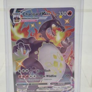 NM Pokemon Shiny Charizard VMax Card - HL30021
