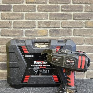 RAPIDTOOL 18V Brushless 2 x 4.0Ah 40mm Rebar Tying Tool Kit RT-40A - LG30585