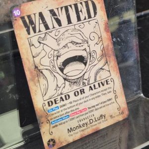 One Piece Gear 5 Luffy Wanted SEC Card - HL30010