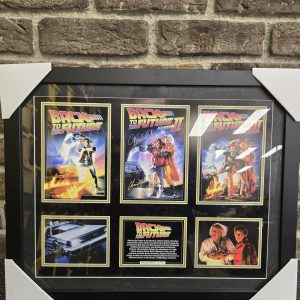 Back to the Future Framed Display with Signatures - LG31066