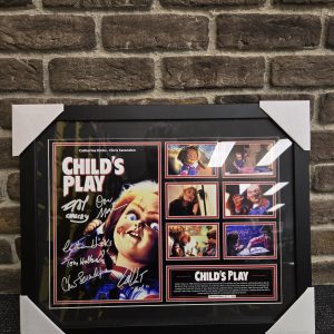 Chucky Child’s Play Framed Display with Signatures - lg31067