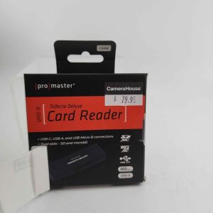 Promaster UHS-II Trifecta Deluxe Card Reader - HL30067