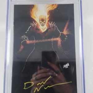 Ghost Rider #2 Signed David Nakayama Virgin Edition CGC 9.6 - HL29982