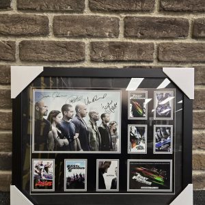 Fast & Furious Framed Display with Signatures