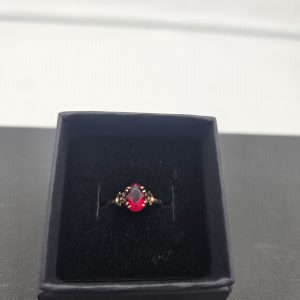 9CT Rose Gold Antique Style Ring - LG30713