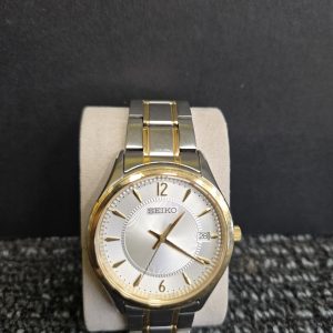 Seiko Men's Silver & Gold Watch - LG28777