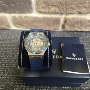 Maserati Men’s Blue Watch