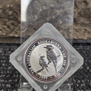 1999 AUSTRALIAN KOOKABURRA $1 – 1 OZ .999 SILVER COIN - L:G33331