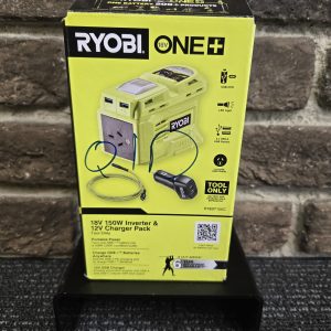 RYOBI 18V 150W INVERTER CHARGER - LG33338