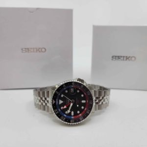 Mens 43mm Seiko 5 SKX Sports GMT Automatic Watch - HL32589