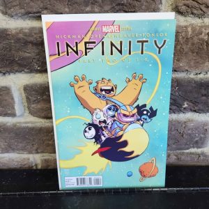 Marvel comics Infinity part two of six Skottie young variant - HL21900-13