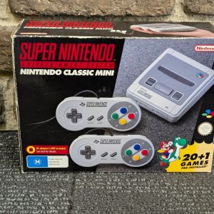 SUPER NINTENDO MINI RETRO CONSOLE (CLV-301) IN BOX - LG34890
