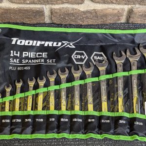 TOOLPRO X 14 PCE SPANNER SET (601469) - LG34917