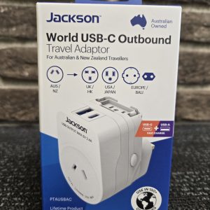 JACKSON World USB-C Travel Adapter - LG35501-6