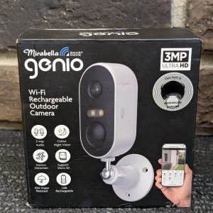 Mirabella Genio Wi-Fi Outdoor Security Camera - LG35072